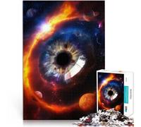 Jigsaw Puzzles for Adults 1000 Pieces Eye Of The Universe Stressabbau-Spielzeug Geeignet für die Schreibtischdekoration52x38cm