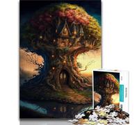 Jigsaw Puzzles for Adults 1000 Pieces Fairy Tale Kingdom Teenager Jigsaw,Fun Present & Activity for Home,Toy for Rainy Days (size 75x50cm)