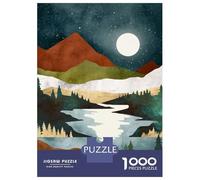 Jigsaw Puzzles for Adults 1000 Pieces Fall Vista Adult Jigsaw Hands-on Game Pattern Assembly Challenging To Complete 52x38cm/1000pcs