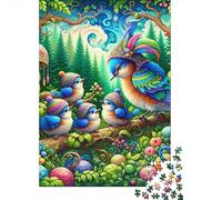 Jigsaw Puzzles for Adults 1000 Pieces Fantasy Forest Birds Adult Jigsaw Puzzle Relax Games Difficult Hard Great Gift for Gaming 70x50cm/1000pcs