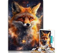 Jigsaw Puzzles for Adults 1000 Pieces Fantasy Fox,Educational Games Home Decoration Birthday Present,Gifts,Wall Art (75x50cm)