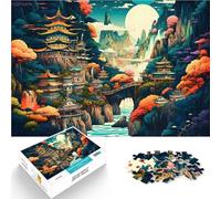 Jigsaw Puzzles for Adults 1000 Pieces Fantasy landscape 43 Handgeschwindigkeitswettbewerb Perfekte Dekoration38x26cm