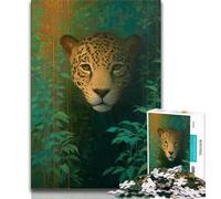 Jigsaw Puzzles for Adults 1000 Pieces Fantasy Leopard Teenager Jigsaw,Fun Present & Activity for Home,Toy for Rainy Days (size 75x50cm)
