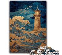 Jigsaw Puzzles for Adults 1000 Pieces Fantasy Lighthouse Adult Jigsaw,Birthday Present, Gifts, Wall Art for Age 14 Years Up (26x38cm)