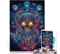 Jigsaw Puzzles for Adults 1000 Pieces Fantasy magic skull Relax Games 38x52cm Enhance love between couples for Age 14+