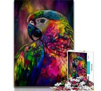 Jigsaw Puzzles for Adults 1000 Pieces Fantasy Parrot,Help The Brain Exercise Addictive Toys to Cultivate Patience Perfect Decoration 38x26cm