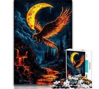 Jigsaw Puzzles for Adults 1000 Pieces Fantasy Phoenix, DIY Toys,is Ideal As Gifts for The Whole Family Suitable for And 14 38x26cm