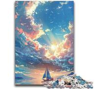 Jigsaw Puzzles for Adults 1000 Pieces Fantasy Sailing 1000 Pieces for Adults,is Ideal As Gifts for The Whole Family for Age 14+ (50x75cm)