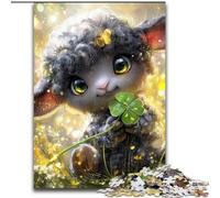 Jigsaw Puzzles for Adults 1000 Pieces Fantasy Sheep Learning Educational Toys Fun at Home Activities, Birthday Present,Travel Gifts 26x38cm