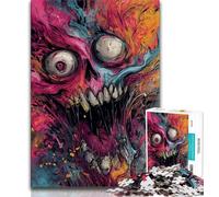 Jigsaw Puzzles for Adults 1000 Pieces Fantasy Skeleton Puzzles,Challenging Family Activity Games DIY Toy for Home Wall Decor Gifts (size 38x26cm)