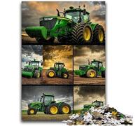 Jigsaw Puzzles for Adults 1000 Pieces Farm Implement Tractor Educational Games DIY Toys for Is Ideal As A Gift for The Whole Family 50x75cm