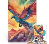 Jigsaw Puzzles for Adults 1000 Pieces Fire Fantasy Anspruchsvoll, aber lustig und humorvoll Heimdekoration52x38cm