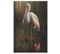 Jigsaw Puzzles for Adults 1000 Pieces Flamingo Wooden Puzzle Relaxing Game Brain Teasers （78×53cm）