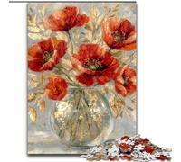 Jigsaw Puzzles for Adults 1000 Pieces Flower Art, Family Game Stress Reliever Difficult Challenge A Work of Art for Ages 14+ (Size 50x75cm)