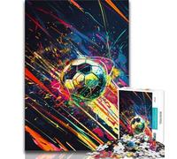 Jigsaw Puzzles for Adults 1000 Pieces Football, DIY Toys,is Ideal As Gifts for The Whole Family Suitable for And 14 38x26cm