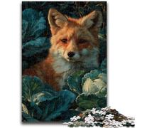 Jigsaw Puzzles for Adults 1000 Pieces Forest Fox Challenging Game Toys Deal As Gifts for The Whole Family for Ages 14+ 26x38cm