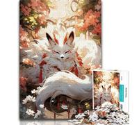 Jigsaw Puzzles for Adults 1000 Pieces Fox God,Decompressing Intellectual Educational Toy Birthday Present,Gifts (75x50cm)