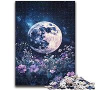 Jigsaw Puzzles for Adults 1000 Pieces Full Moon Educational Stress Relief Toy Gifts for Friends And Family 50x75cm