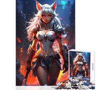 Jigsaw Puzzles for Adults 1000 Pieces Fury Unleashed Impossible Game Difficult Challenge Educational Toy Improving Love between Couples (52X38cm)