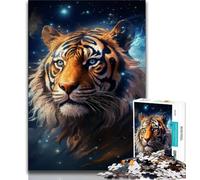 Jigsaw Puzzles for Adults 1000 Pieces Galaxies Tigers Puzzles for Teenagers,deal As Gifts for The Whole Family for Ages 14+ 75x50cm