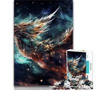 Jigsaw Puzzles for Adults 1000 Pieces Galaxy Dragon Adult Jigsaw,Decompressing Intellectual Educational Toy Birthday Gift 38x26cm
