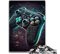 Jigsaw Puzzles for Adults 1000 Pieces Gaming Controller Help The Brain Exercise Addictive Toys to Cultivate Patience A Work of Art 38x26cm