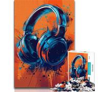 Jigsaw Puzzles for Adults 1000 Pieces Gaming Headset,Educational Games Home Decoration Is Ideal As A Gift for The Whole Family (75x50cm)