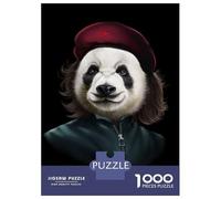 Jigsaw Puzzles for Adults 1000 Pieces Giant Panda Che Guevara Adult Jigsaw Puzzle Brain Teaser Game Precision Cutting Educational Challenge 70x50cm/1000pcs