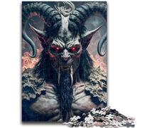 Jigsaw Puzzles for Adults 1000 Pieces Goat Devil Educational Stress Relief Toy Gifts for Friends And Family 26x38cm