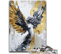 Jigsaw Puzzles for Adults 1000 Pieces Golden Angel Brain Intelligence Challenge Addictive Toys Birthday Present, Gifts, Wall Art 50x75cm