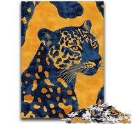 Jigsaw Puzzles for Adults 1000 Pieces Golden Leopard 1000 Pieces for Teenagers,for Educational Game Challenge Toy Unique Home Decor And Gifts (50x75cm)