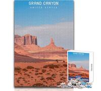 Jigsaw Puzzles for Adults 1000 Pieces Grand Canyon Brainteaser Family Games Learning Educational Educational Toy Size 38x52cm