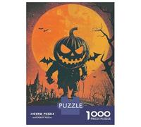 Jigsaw Puzzles for Adults 1000 Pieces Halloween Pumpkin Monster Adult Jigsaw Hands-on Game Pattern Assembly Challenging To Complete 70x50cm/1000pcs