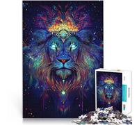 Jigsaw Puzzles for Adults 1000 Pieces holy lion Lernspiel-Herausforderungsspielzeug Verbessern Sie das Gedächtnis75x50cm