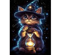 Jigsaw Puzzles For Adults 1000 Pieces Hourglass Cat, Challenging jigsaw puzzles 1000 pieces 30x20inch, Educational Game, Fun Activity for Home, for puzzle Lovers