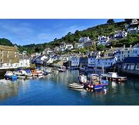 Jigsaw Puzzles For Adults 1000 Pieces Houses In The Resort Town Of Polperro 75 * 50Cm