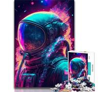 Jigsaw Puzzles for Adults 1000 Pieces Interstellar Illusionist Puzzles for Teenagers,Staycation Kill Time with Fully Interlocking Randomly Shaped Pieces 75x50cm