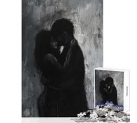 Jigsaw Puzzles for Adults 1000 Pieces Intimate Moment Educational Toy Gift For Birthdays Relax Games Every Piece Is Unique - Size 38x26cm
