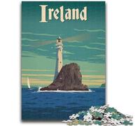 Jigsaw Puzzles for Adults 1000 Pieces Ireland Educational Games DIY Toys for Is Ideal As A Gift for The Whole Family (size 50x70cm)