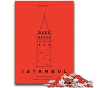 Jigsaw Puzzles for Adults 1000 Pieces Istanbul Turkey Educational Games DIY Toys for Is Ideal As A Gift for The Whole Family (size 38x52cm)