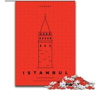 Jigsaw Puzzles for Adults 1000 Pieces Istanbul Turkey, for 14+ Challenging Game As A Gift for The Whole Family And Friends 50x75cm
