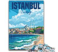 Jigsaw Puzzles for Adults 1000 Pieces Istanbul Turkey Help The Brain Exercise Addictive Toys to Cultivate Patience A Work of Art (size 50x70cm)