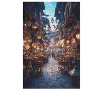 Jigsaw Puzzles for Adults 1000 Pieces Japan Style Wooden Puzzle Relaxing Game Brain Teasers 78×53cm