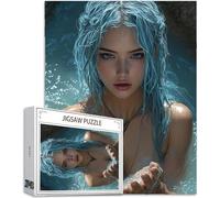 Jigsaw Puzzles for Adults 1000 Pieces, Jigsaws 1000 Pieces for Adults, Wooden Puzzle Challenging Game with Gift Box Packaging for Home Decor Bedroom Decor, Gifts for Women, Theme: Sexy, Woman,Model939