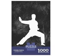 Jigsaw Puzzles for Adults 1000 Pieces Karate 4 Puzzles for Adults Family Games Difficult Hard Challenging To Complete 38x26cm/1000pcs