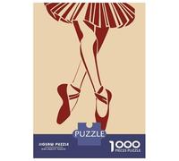 Jigsaw Puzzles for Adults 1000 Pieces Les Danseurs American Ballet Festival Puzzles for Adults Relaxing Games Birthday Present Challenging To Complete 70x50cm/1000pcs