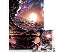 Jigsaw Puzzles for Adults 1000 Pieces Life through A Lense Impossible Game Difficult Challenge Educational Toy Improving Love between Couples (26X38cm)