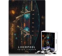 Jigsaw Puzzles for Adults 1000 Pieces Liverpool Educational Family Game Pattern Assembly Secret Santa Gifts Size 38x26cm