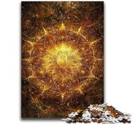 Jigsaw Puzzles for Adults 1000 Pieces Lotus Art Teenager Puzzles,Game Toys Every Piece Is Unique - Challenging Family Fun Game (75x50cm)