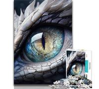 Jigsaw Puzzles for Adults 1000 Pieces Magic Dragon Eye Jigsaw,learning Educational for Is Ideal As A Gift for The Whole Family (size 38x26cm)